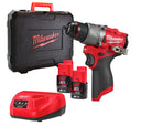 Hammerbohrer M12 Kraftstoff + 2bat 2Ah + Ladegerät + Tragetasche Milwaukee M12 FPD2-202X