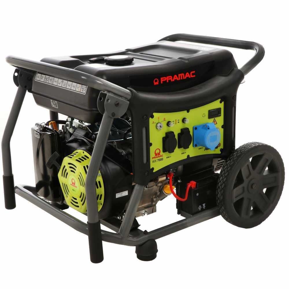 Generador portátil eléctrico Inverter WX 7000 Pramac - 1