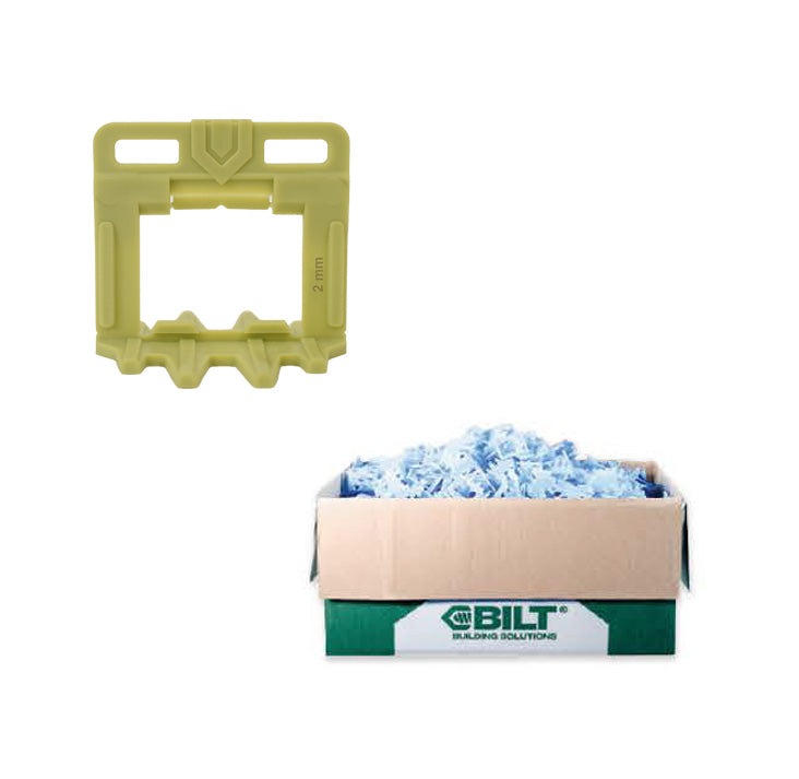 Flanschdose 2.0mm 1000 Stück Nox Clip BILT BSA115