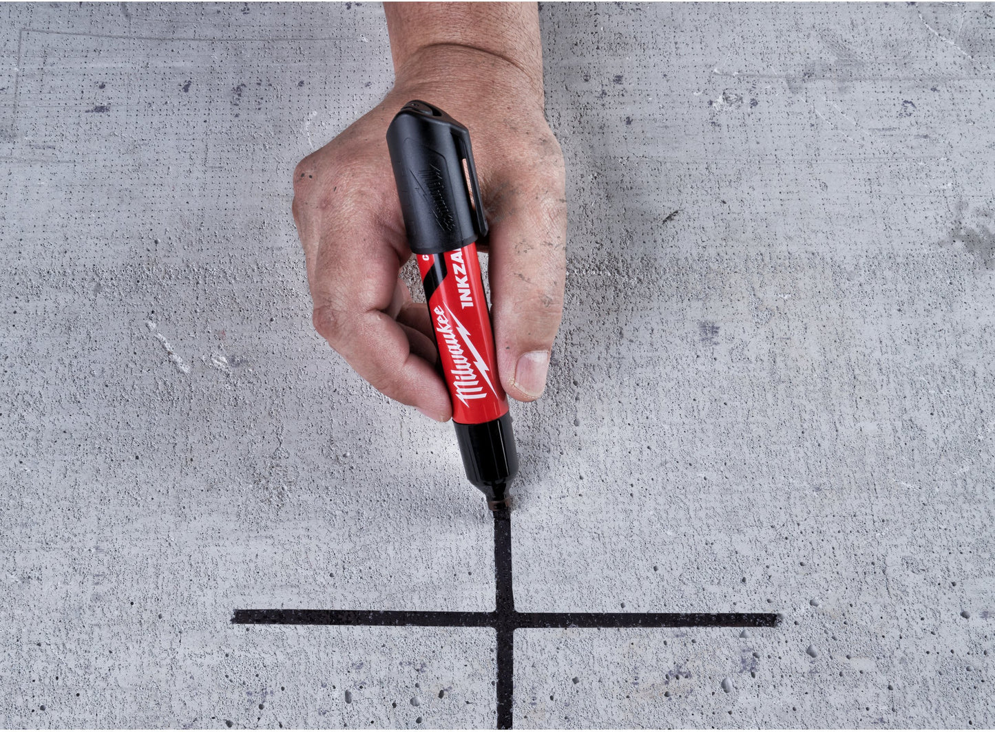 Marcador Grueso Negro L INKZALL Milwaukee