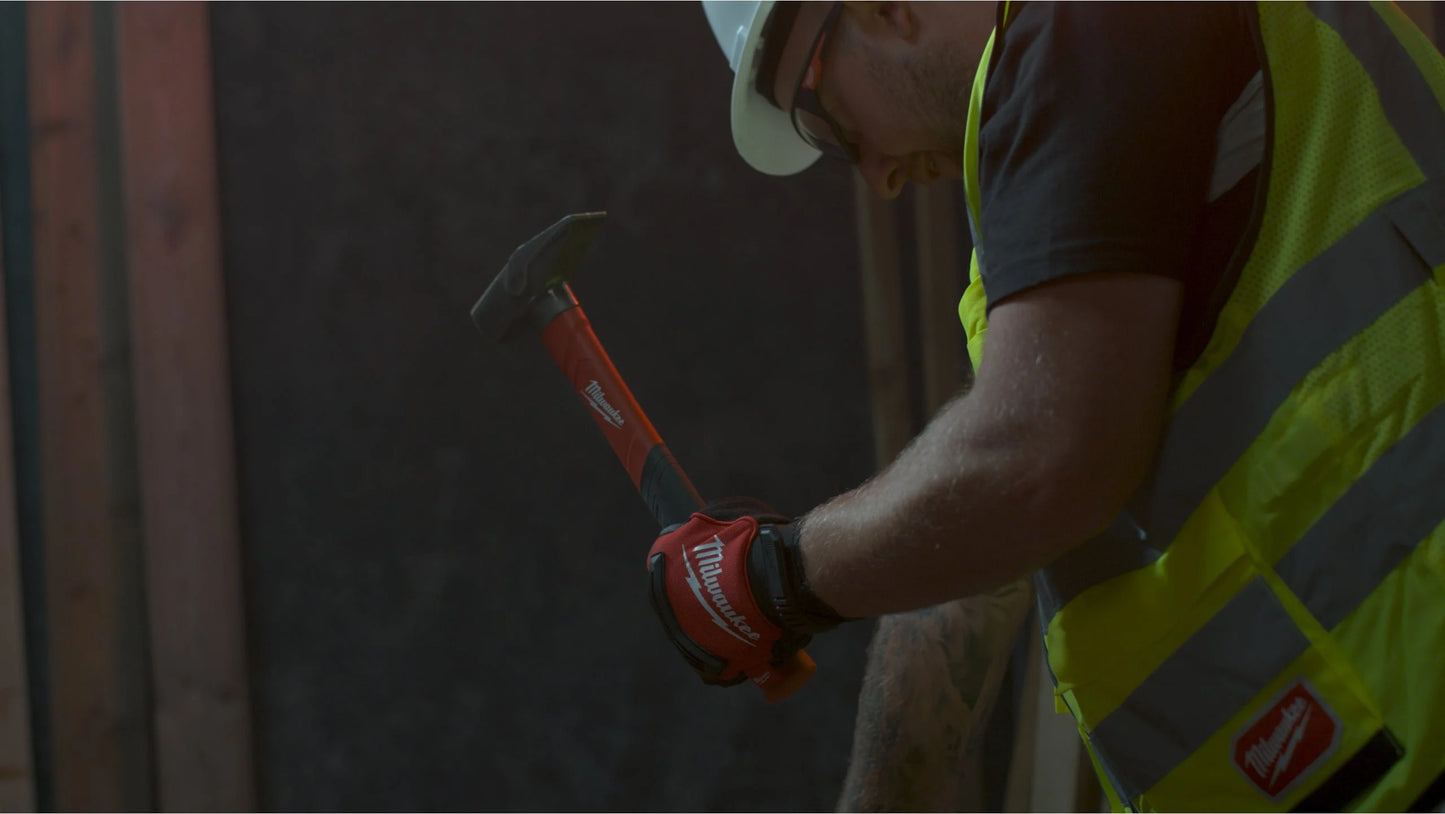 Hammer nach deutscher Bauart mit Glasfaserstiel Milwaukee