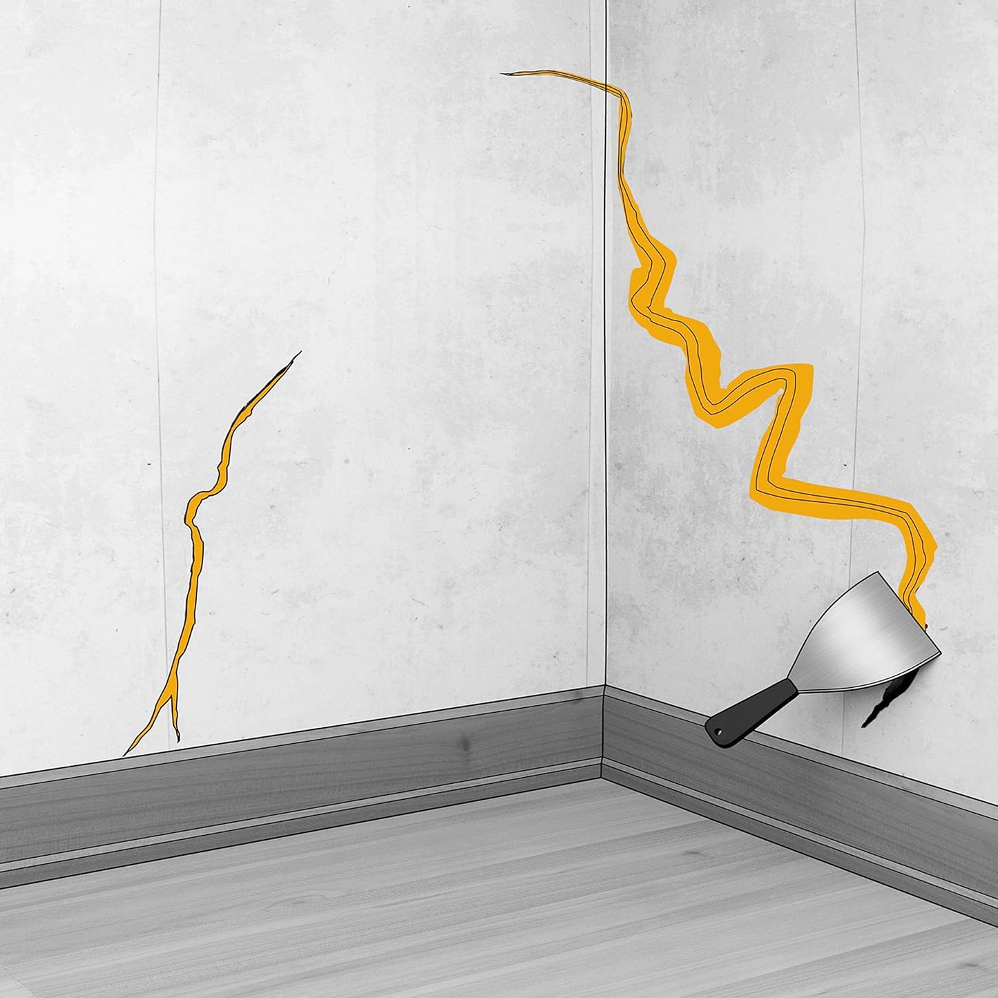 Gebrauchsfertige Paste mit Fasern SikaWall-303 Fiber Plus Sika