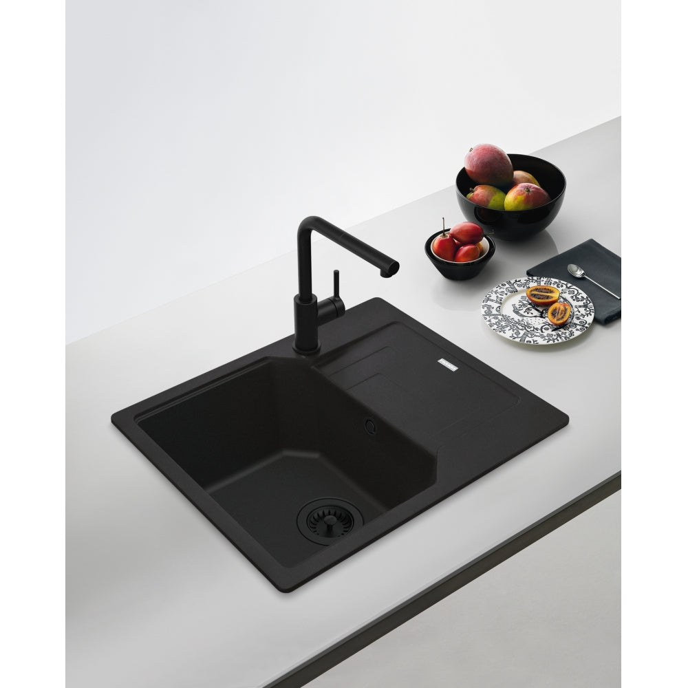 Grifo de cocina extraíble Lina L Pull Out Negro Mate Franke 115.0712.435