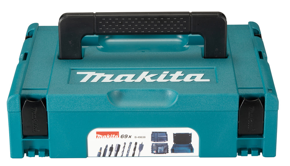 Zubehörkoffer aus Makpac 69-teilig Makita B-49638