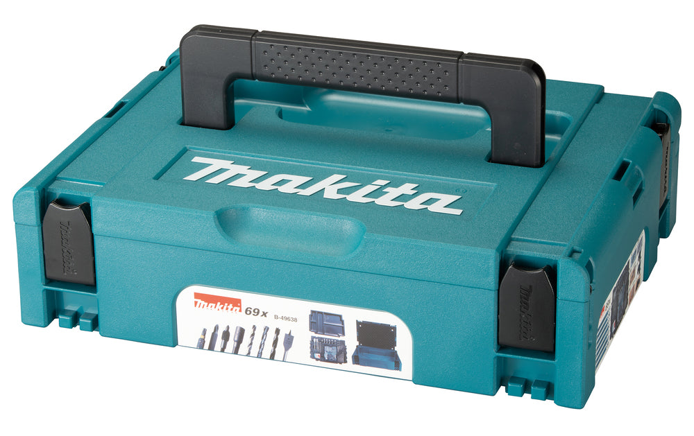 Zubehörkoffer aus Makpac 69-teilig Makita B-49638