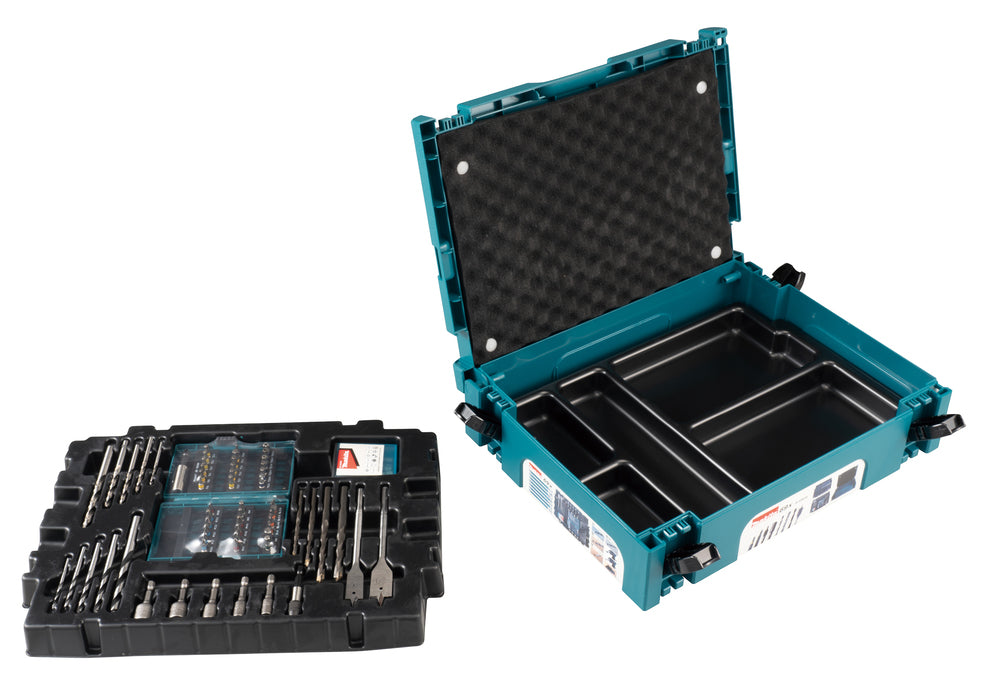 Zubehörkoffer aus Makpac 69-teilig Makita B-49638