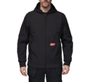 Chaqueta con capucha FREEFLEX Softshell Negra Milwaukee SJ BL