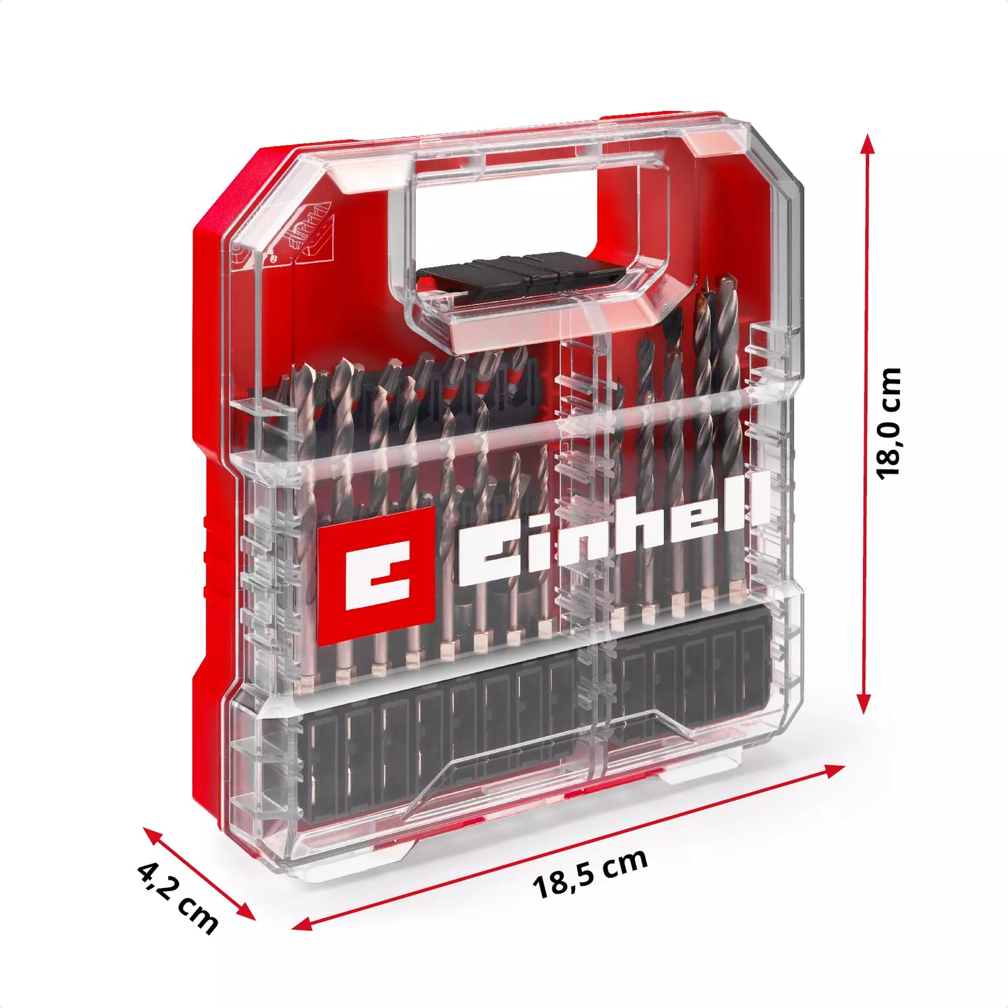 Juego de puntas y brocas L-CASE 40pcs LS Einhell 49109053