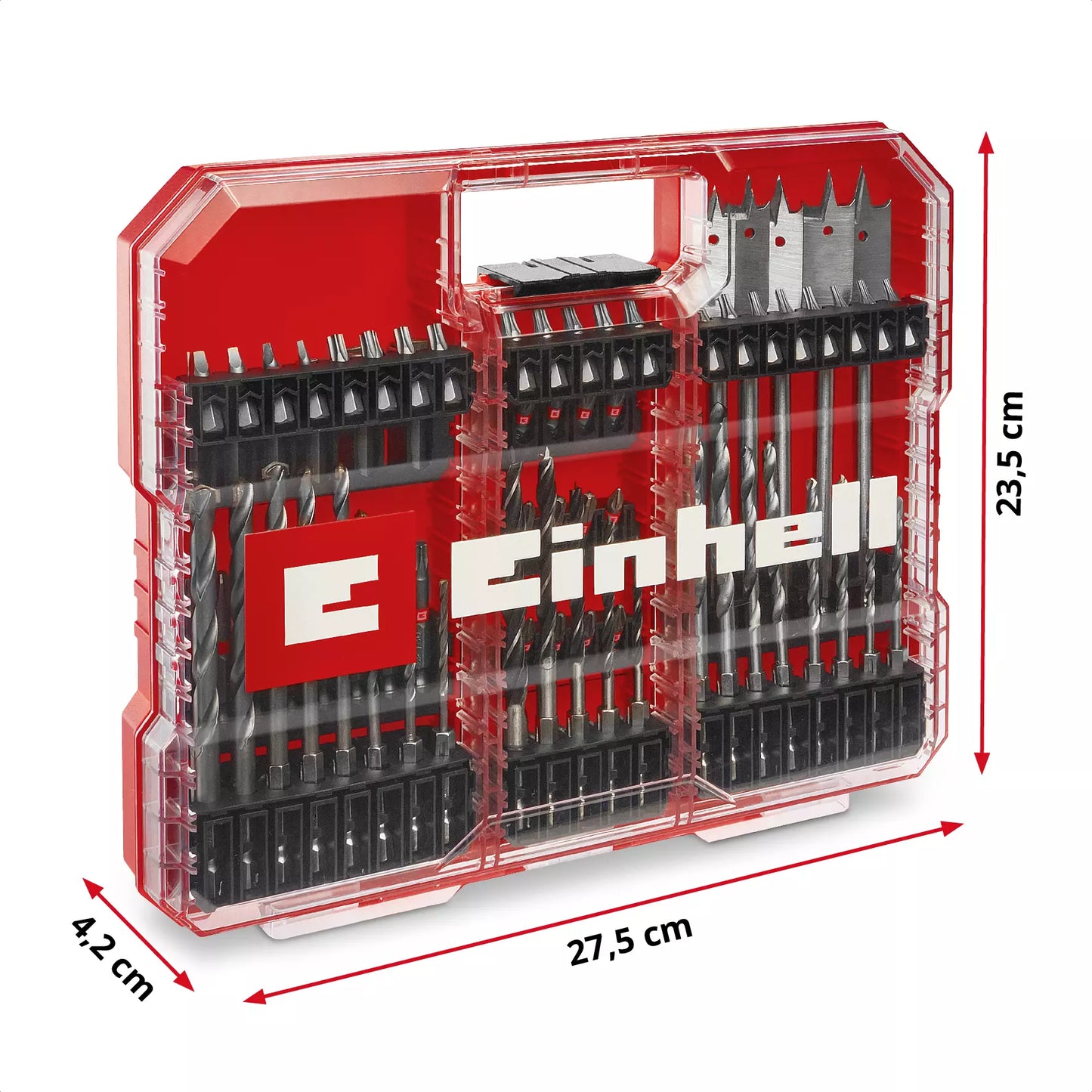 Einhell XL-CASE 95-teiliges LS-Bit-Set 49108788