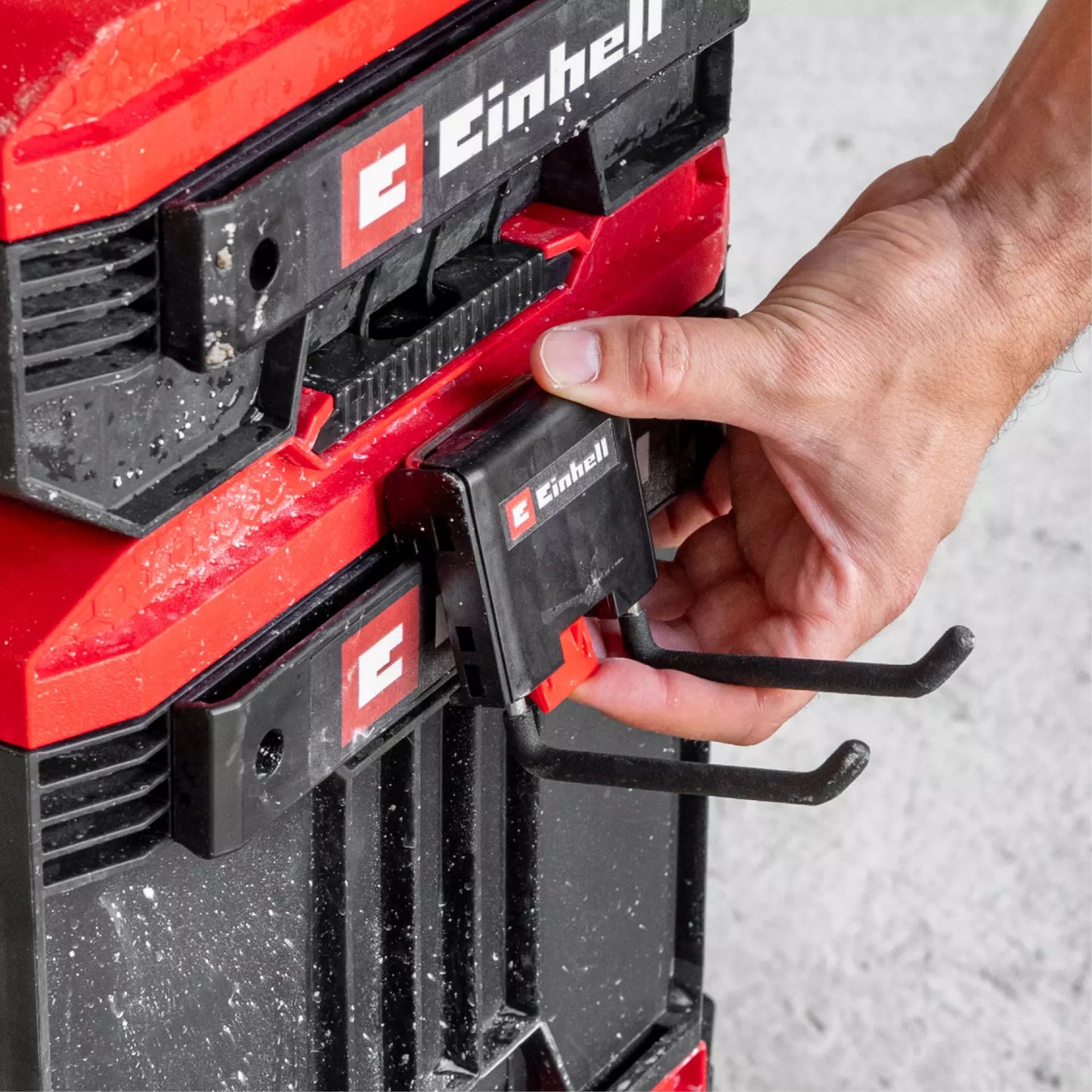 Doppelhaken für das Einhell E-Case-System