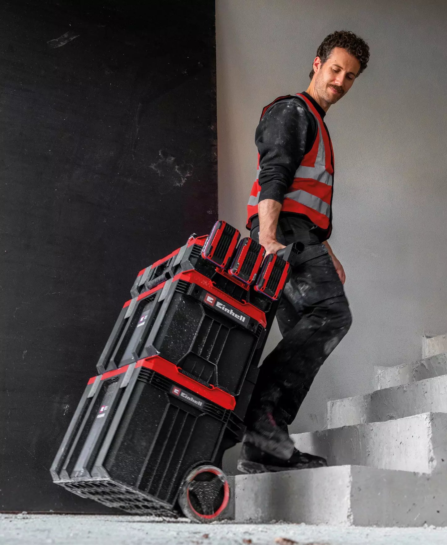 Batteriehalter für das Einhell E-Case-System
