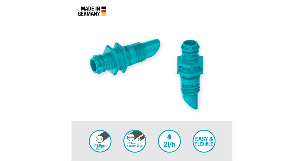 Endline Tropferkopf 2l/h 25 Stück Gardena 13307-20