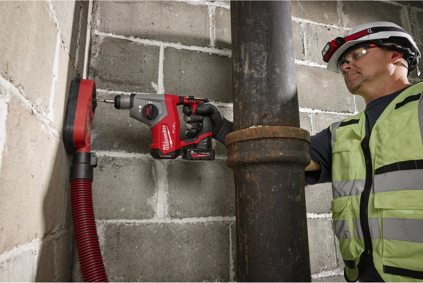 Martillo combinado SDS-Plus M12 16mm Milwaukee M12 FHAC16-0