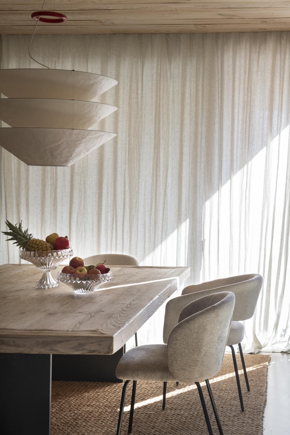 Klassische Obstschale aus geschliffenem Glas Ø31x12cm Andrea House