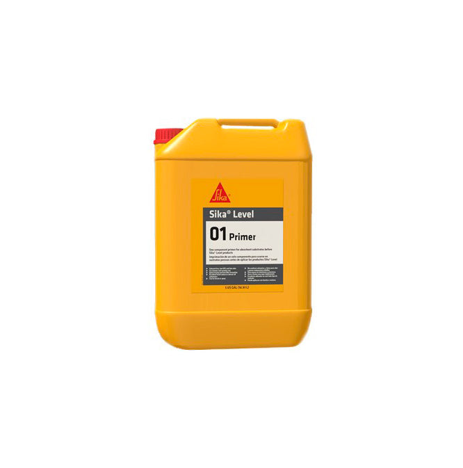 Acrylgrundierung und Versiegelung für mineralische Untergründe Sika Level 01 Primer 5kg