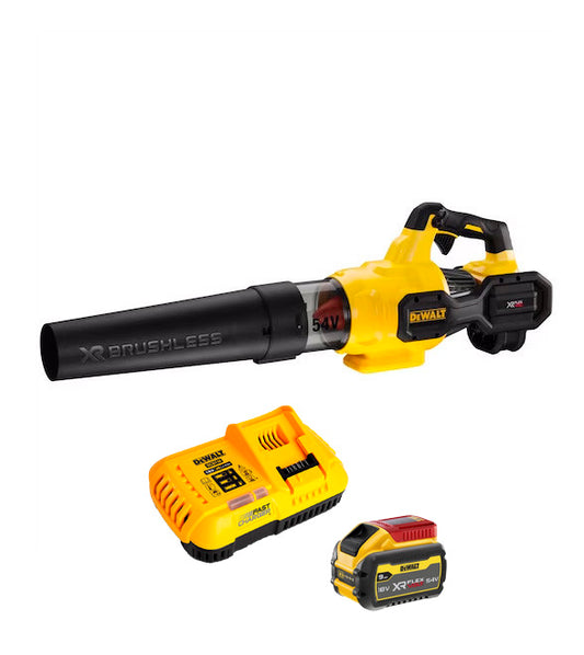 Bürstenloser Axialgebläse XR Flexvolt mit 54/18V 3/9Ah Akku Dewalt DCMBA572X1