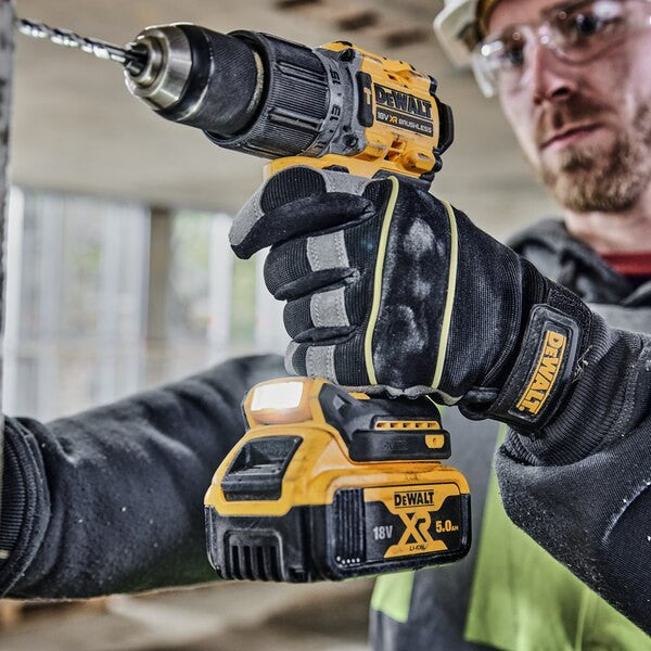 XR 18V LI-ION 5 Ah Dewalt DCD805P2T bürstenloser Kompaktbohrhammer