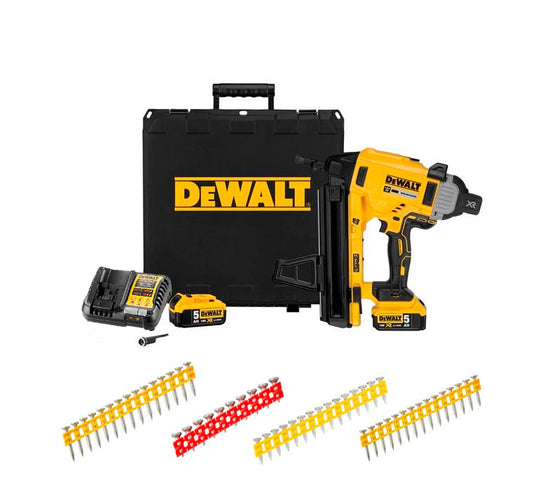 18 V DCN890P2 batteriebetriebener Beton- und Stahlnagler-Kombi + 5.020 Dewalt-Nägel