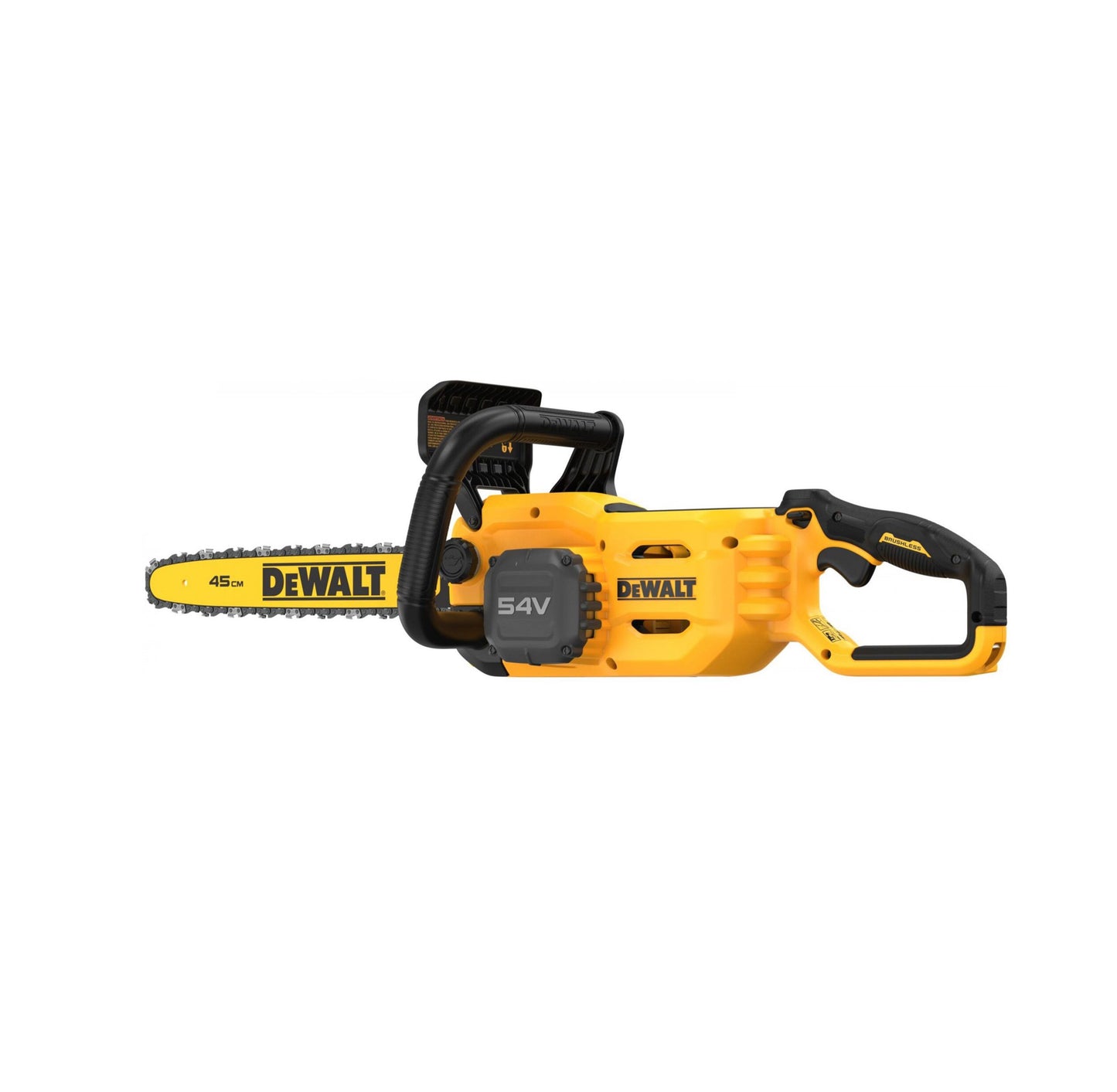 45-cm-Kettensäge + Flexvolt 9Ah-Akku + Dewalt DCMCS574X1-Ladegerät