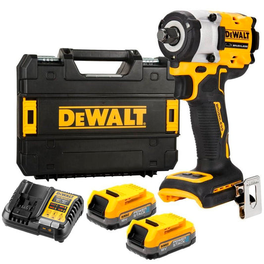 Dewalt DCF921E2T XR 18V ​​​​POWERSTACK Bürstenloser Schlagschrauber