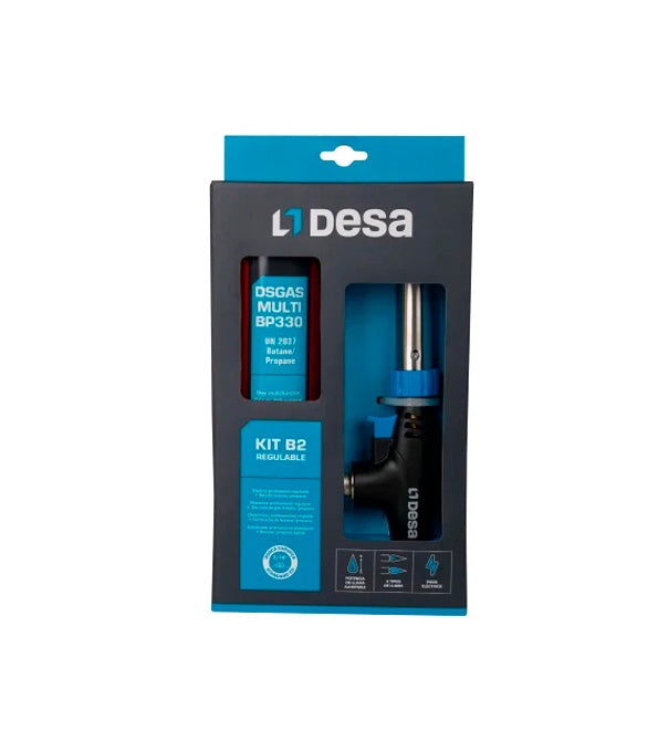 Regulierbares Gasbrenner-Set B2 – EU 7/16" Desa 42503110