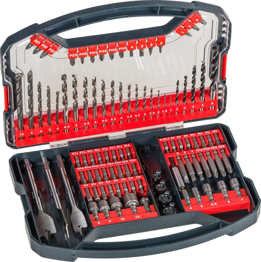 Satz 101Stück KWB Bohrer und Bits 49109110