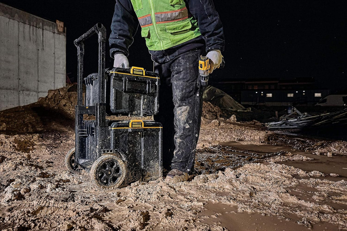 Werkzeugkasten mit Griff und Rollen TOUGHSYSTEM DS450 von Dewalt DWST83295-1