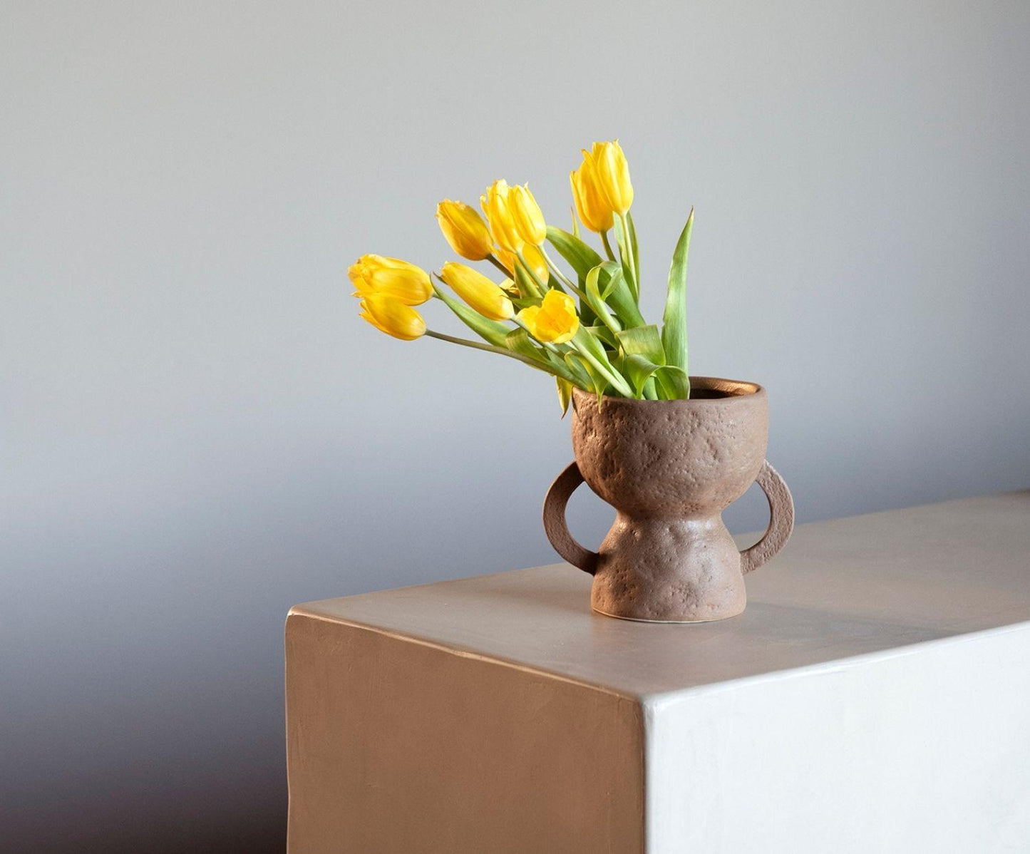 Migori Andrea House braune Keramik-Trophäenvase