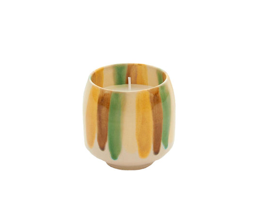 Keramikkerze in Lima mit Vanille-Zauberpistole von Andrea House