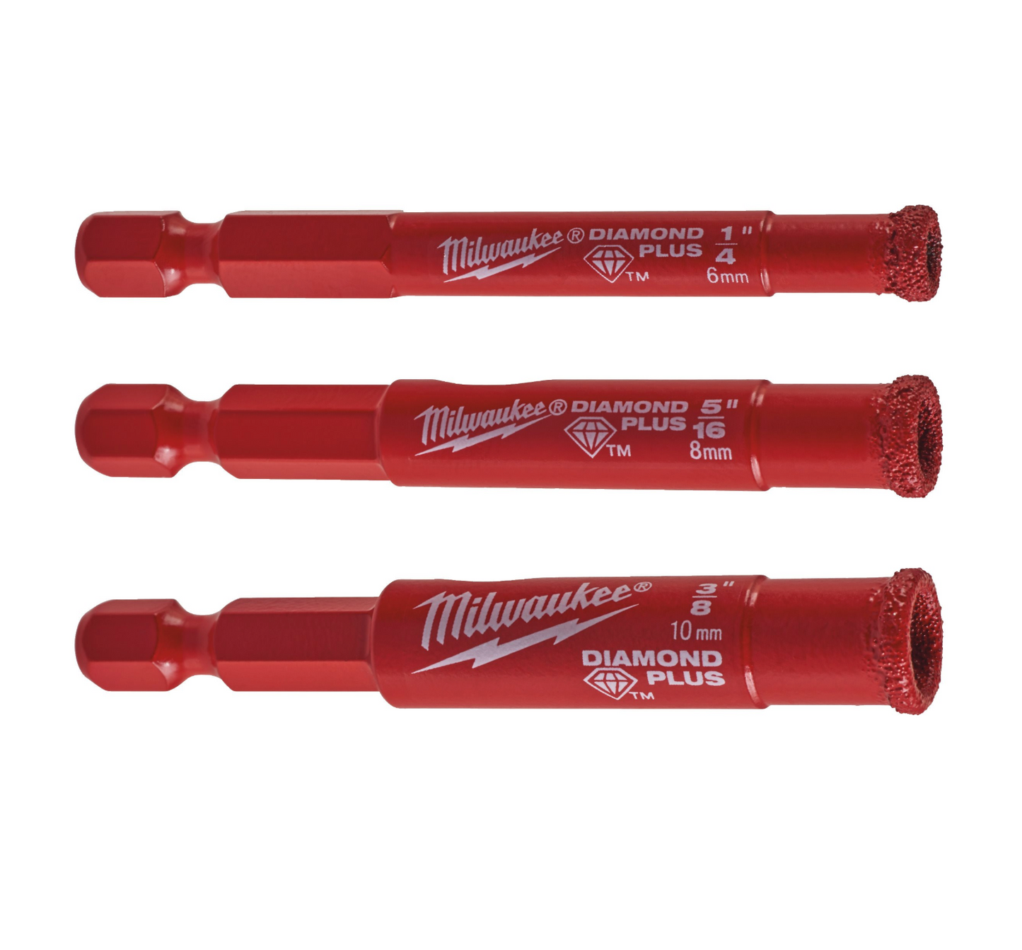 Satz 3 Diamond Max Milwaukee-Bohrer