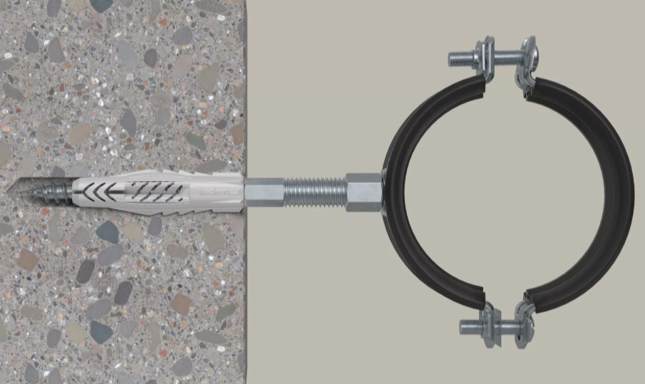 Karton mit 100 Stück STST-Befestigungsschrauben mit Doppelgewinde 8 x 60 mm von Fischer