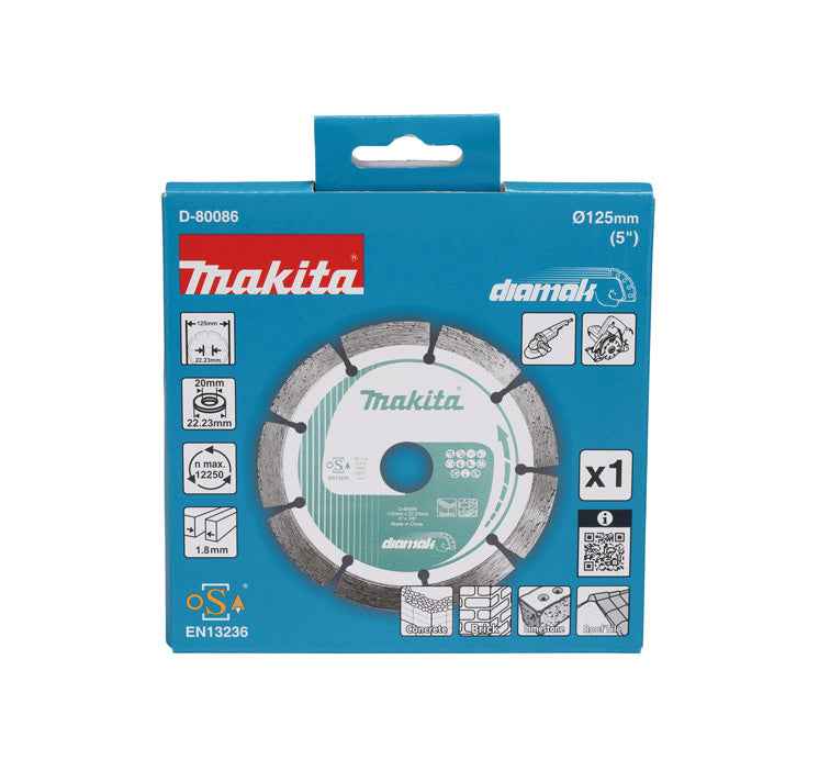 Disco de diamante Diamak 125mm Makita D-80086