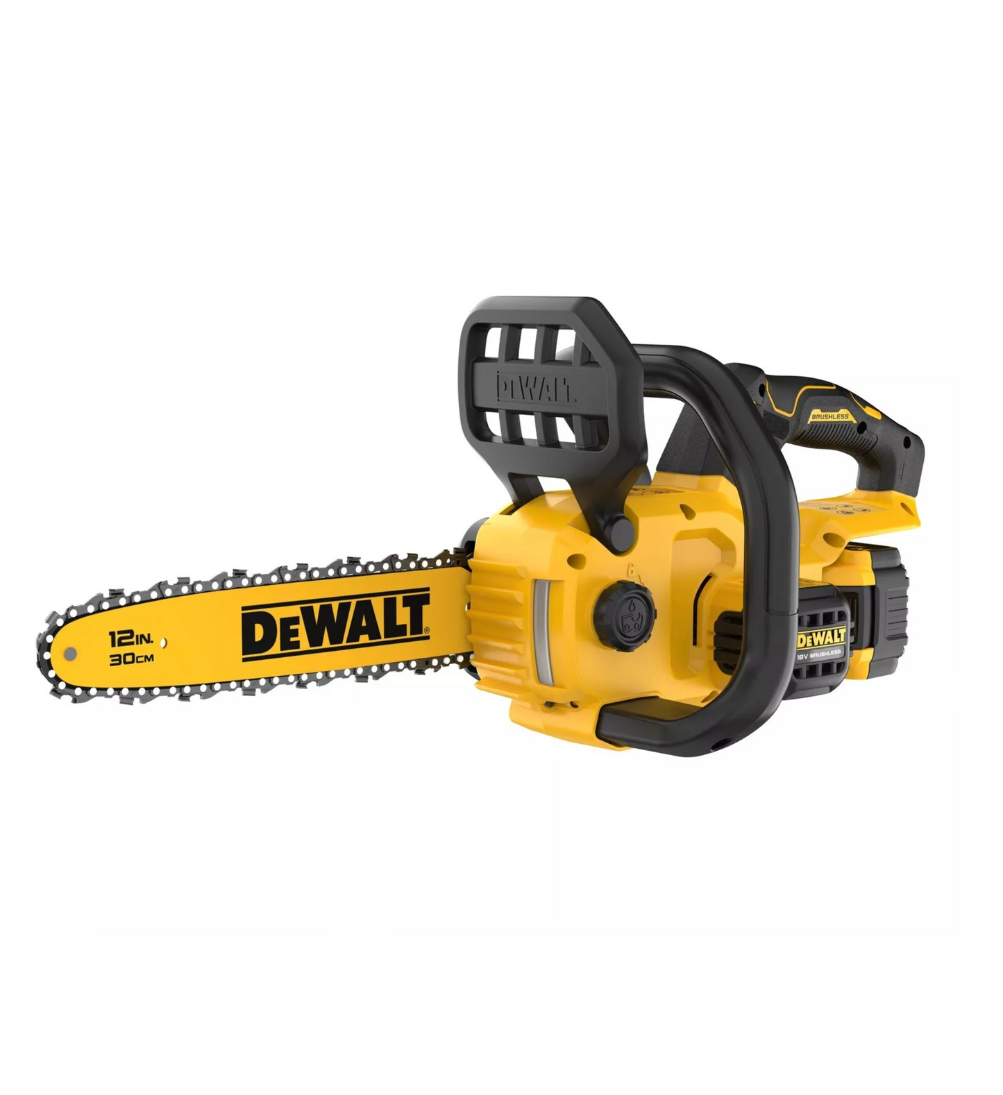 Dewalt XR 18V ​​​​30cm Kompakt-Kettensäge mit Akku und Ladegerät DCMCS565P1