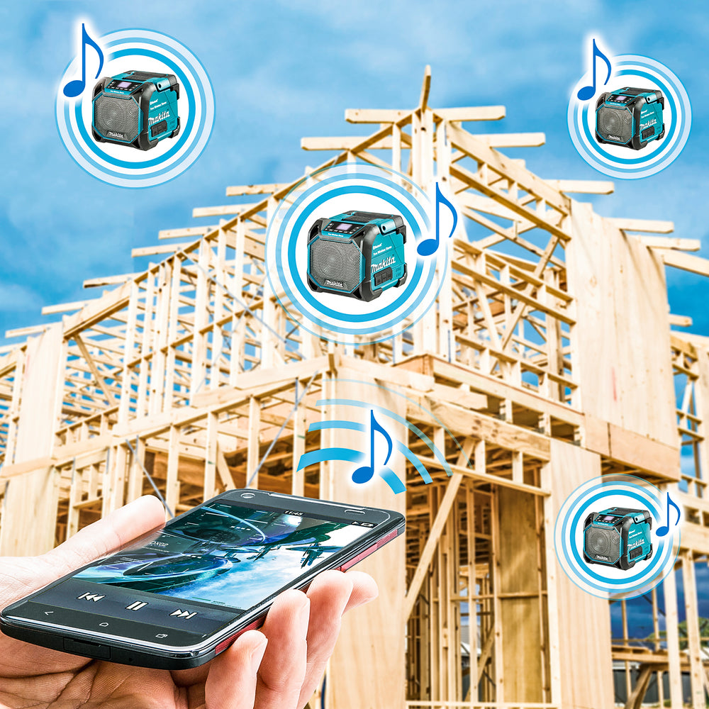 Bluetooth-Lautsprecher CXT/LXT Makita DMR203Bluetooth-Lautsprecher CXT/LXT Makita DMR203