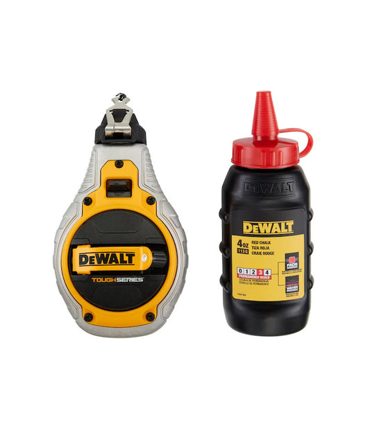 30 m Schnur mit roter Kreide Dewalt DWHT48335RC-0