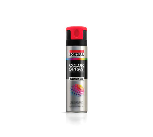 Soudal Fluoreszierendes Baustellenmarkierungsspray 500ml