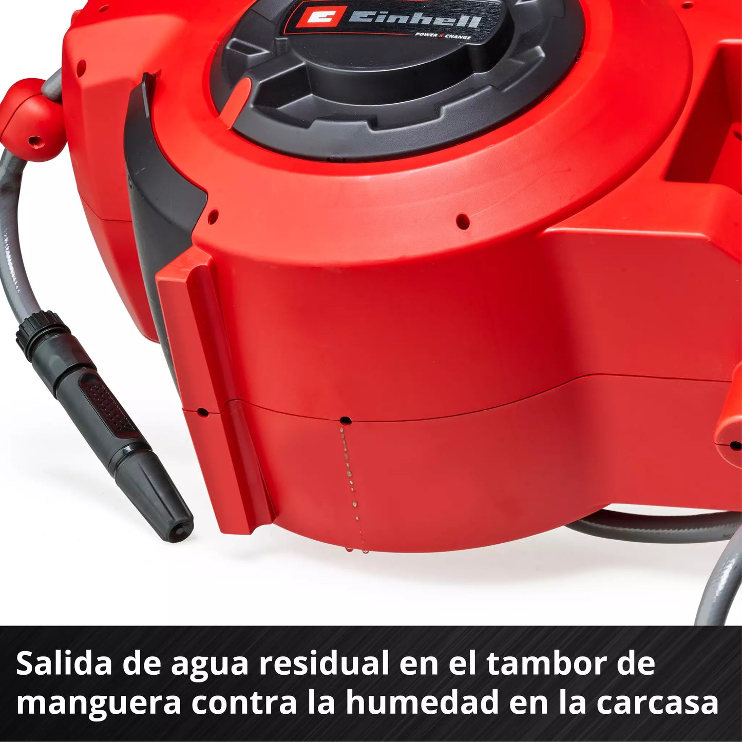 GE-HR 18/30 Li-Solo Batteriebetriebene Schlauchtrommel Einhell