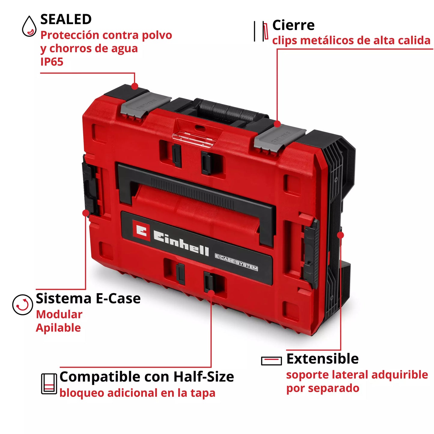 Einhell E-Case S-F Versiegelter Aktenkoffer