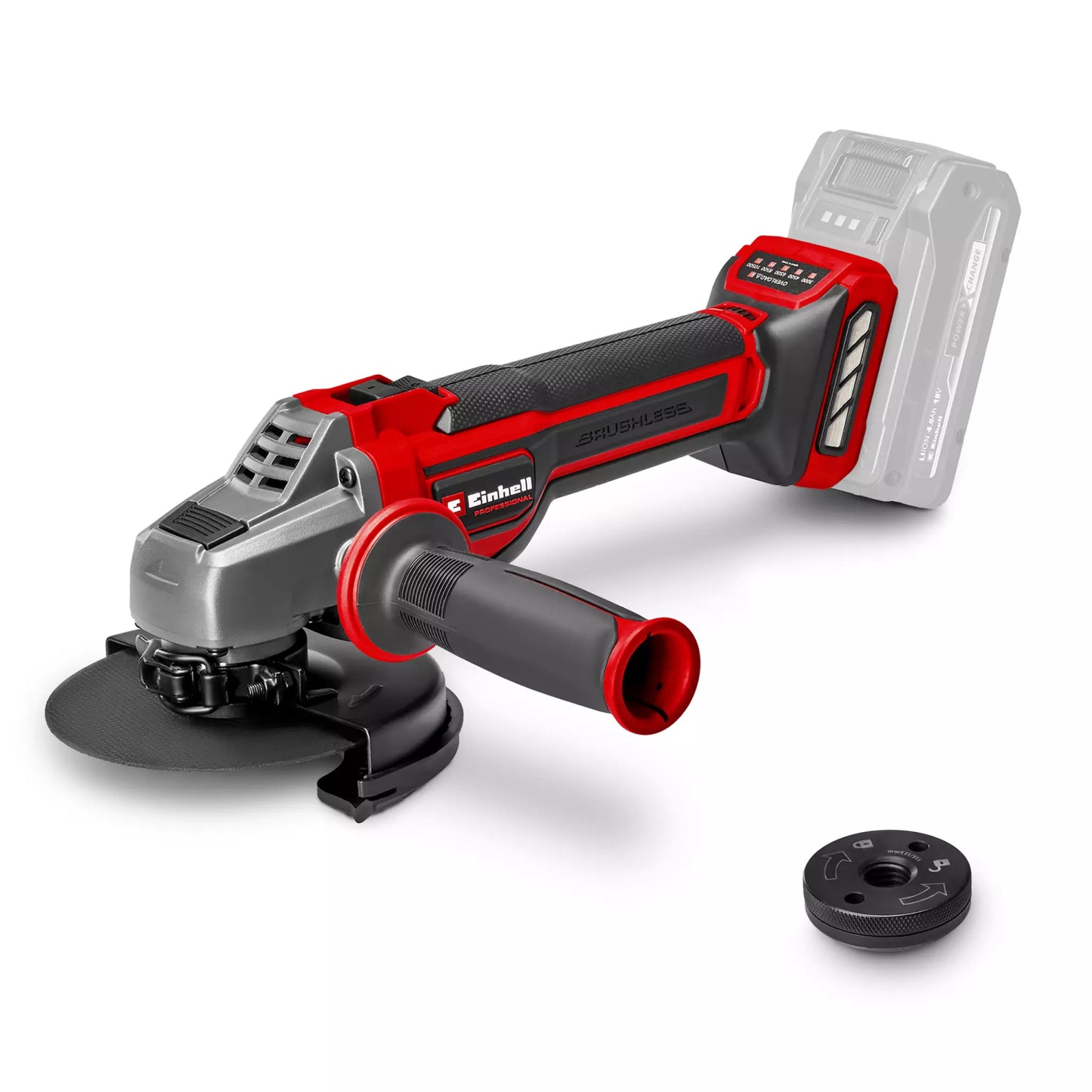 Amoladora angular 125mm 18V Einhell TP-AG 18/125 CE Q