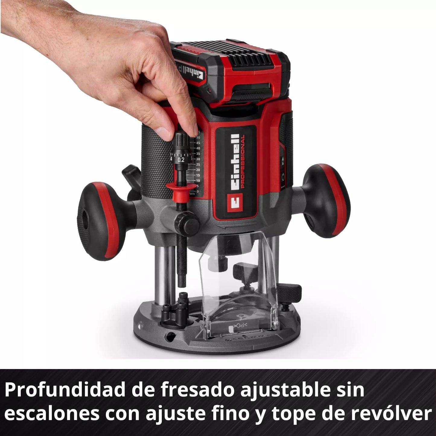 Fräsmaschine 18V 55mm Einhell TP-RO 18/55 Li BL - Solo