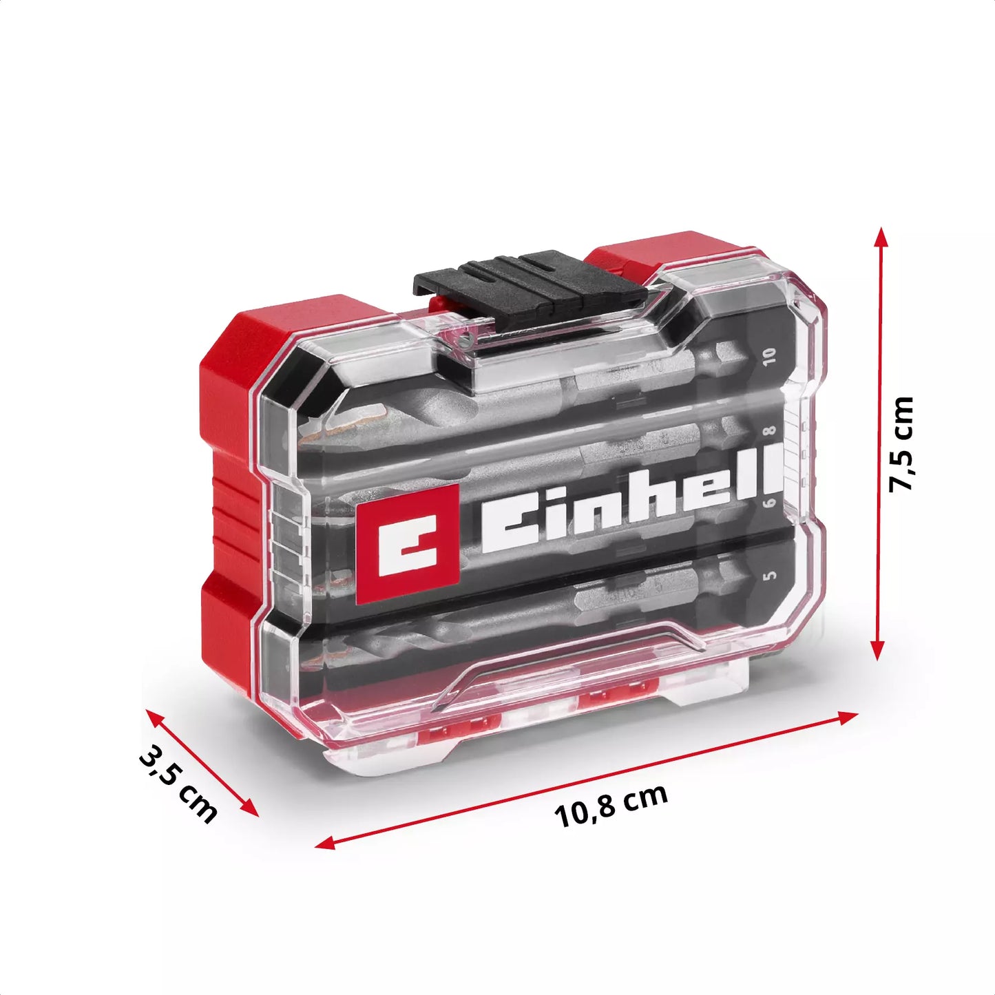 Einhell 4tlg. XS-CASE Porzellan-Fliesenbohrer-Set 49051404