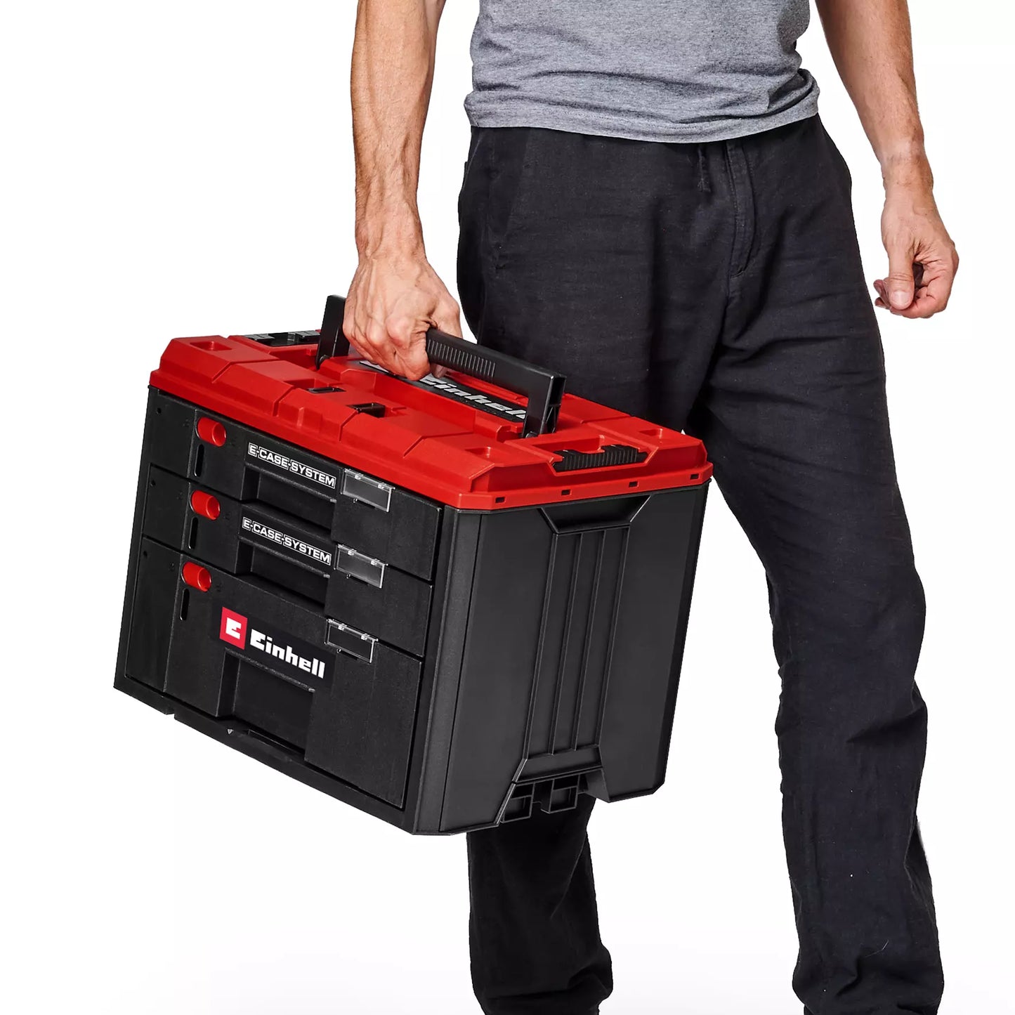 Einhell E-Case Schubladen-Organizer-Koffer mit Schubladen