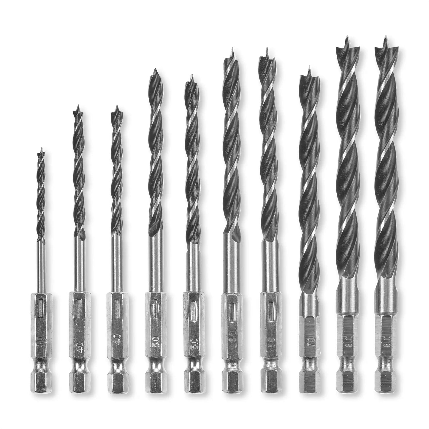 Einhell S-CASE LS 10-teiliges Holzbohrer-Set 49108733