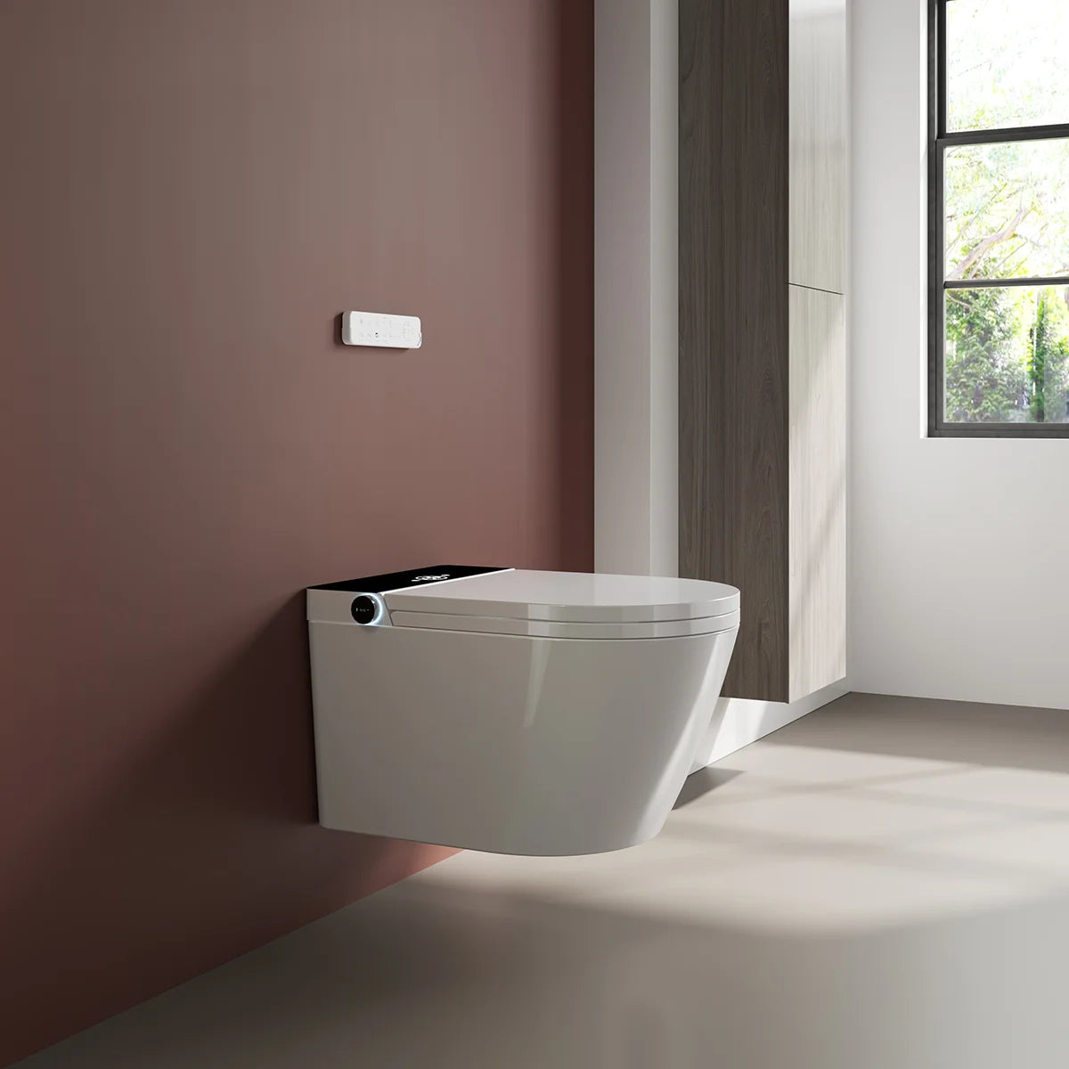 Japanische Toilette mit intelligenter Reinigung Mizubath Rada Wall-Hung Toilet