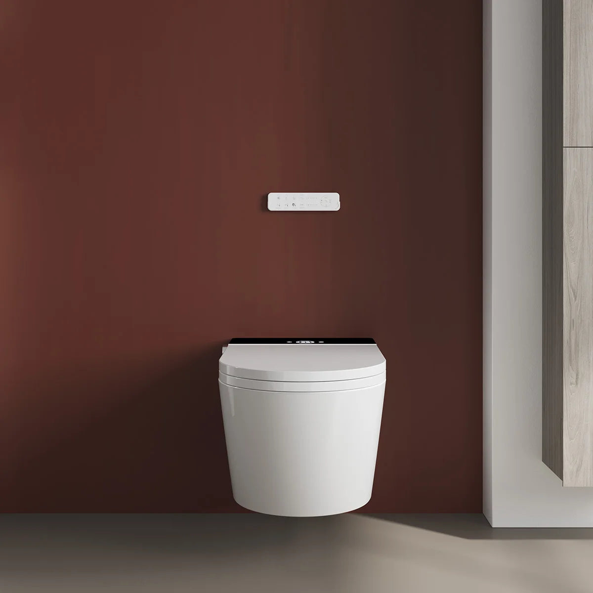 Japanische Toilette mit intelligenter Reinigung Mizubath Rada Wall-Hung Toilet
