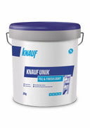 Gebrauchsfertige, leichte Fugen- und Glättmasse 20 kg Knauf Unik Fill & Finish Light