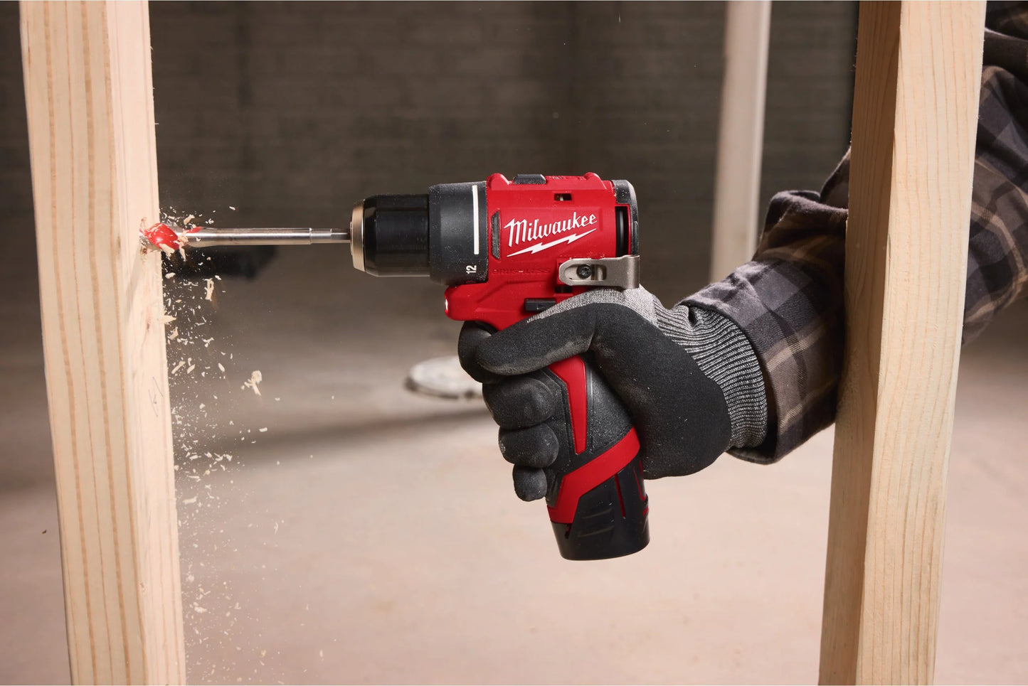 Milwaukee M12 BLPDRC-0 Subkompakt-Schlagbohrmaschine