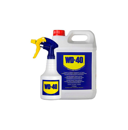 Mehrzwecköl 5-Liter-Kanister + Sprühflasche WD-40