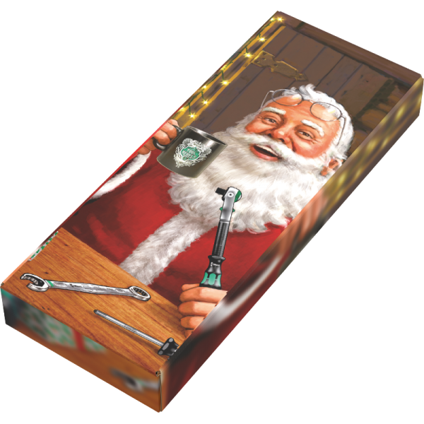 Juego de llaves allen métricas 950/9 Hex-Plus Multicolour Wera - Edición Navidad