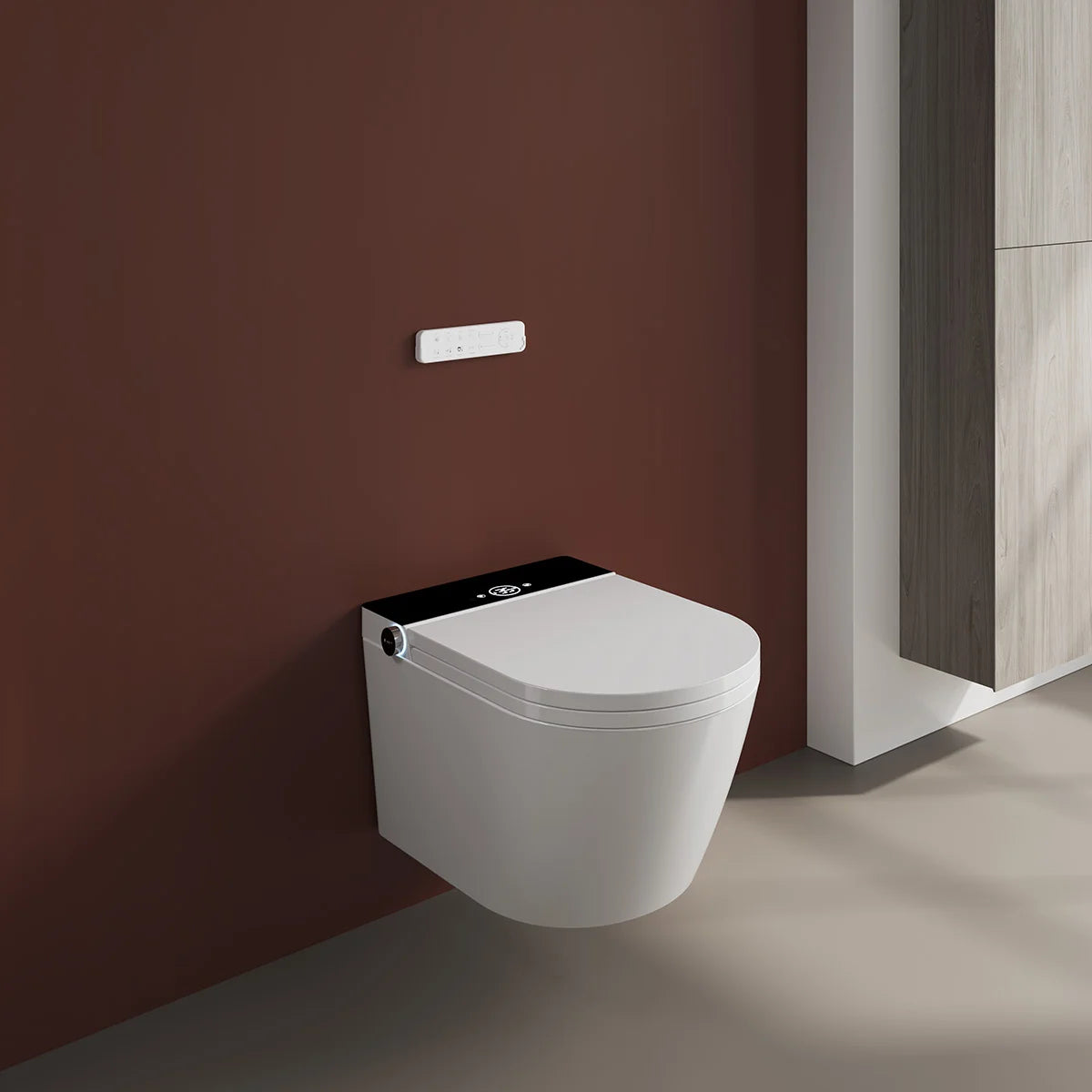 Japanische Toilette mit intelligenter Reinigung Mizubath Rada Wall-Hung Toilet